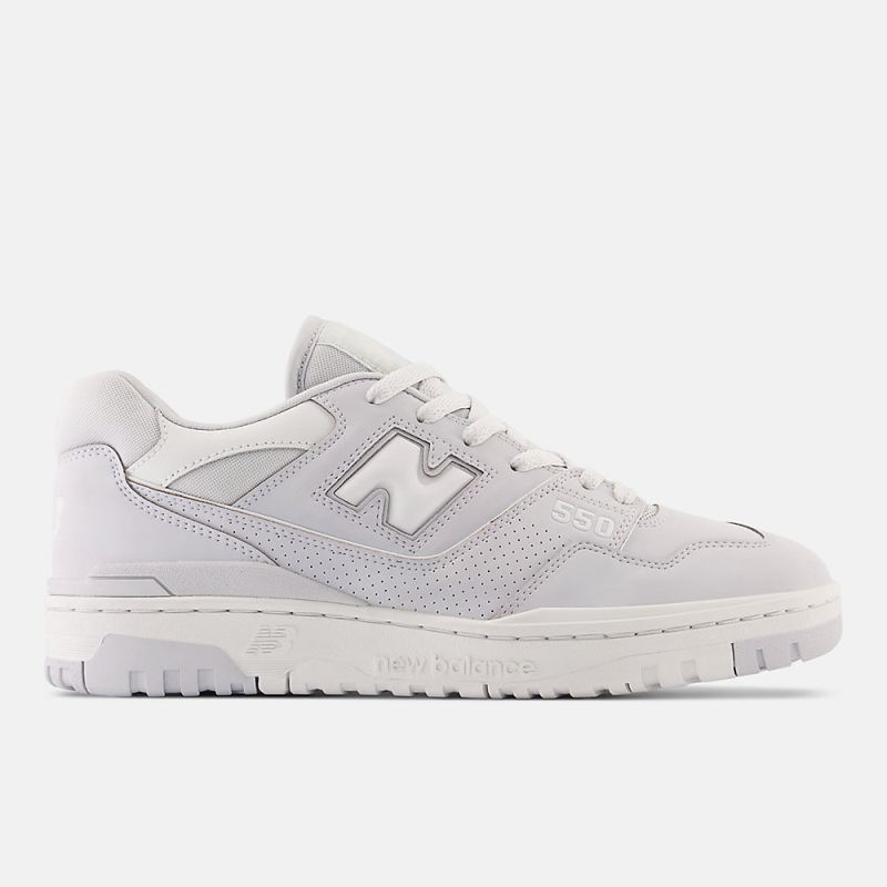 New Balance Men's 550 Shoes Granite with Quartz Grey