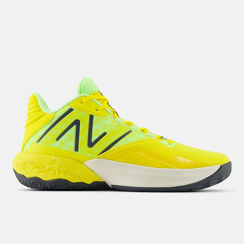 New Balance Men's TWO WXY V4 Shoes Lemon Zest with Bleached Lime