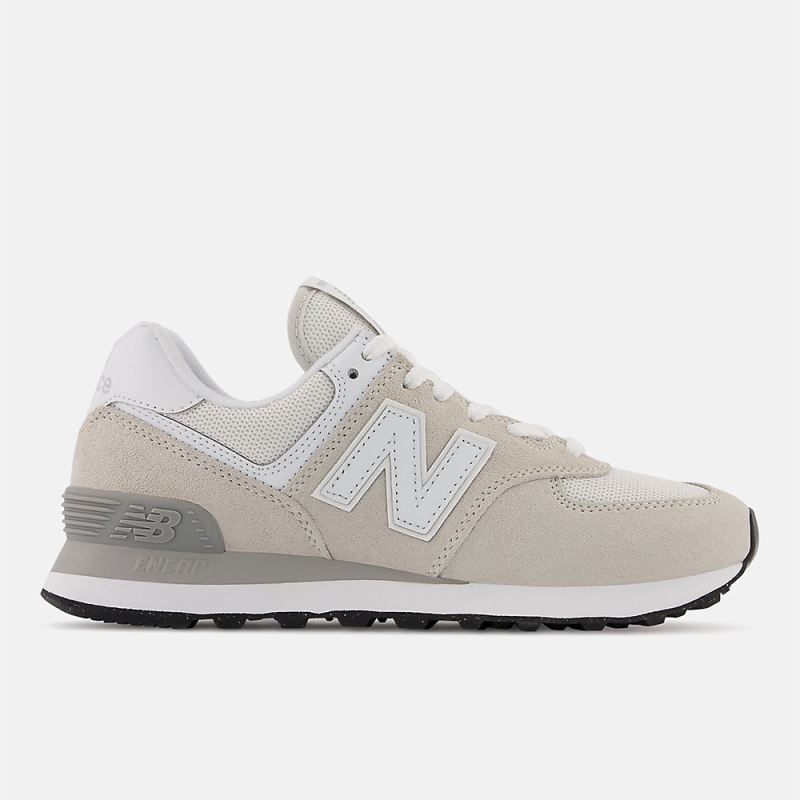 New Balance Women's 574 Core Shoes Nimbus Cloud with White