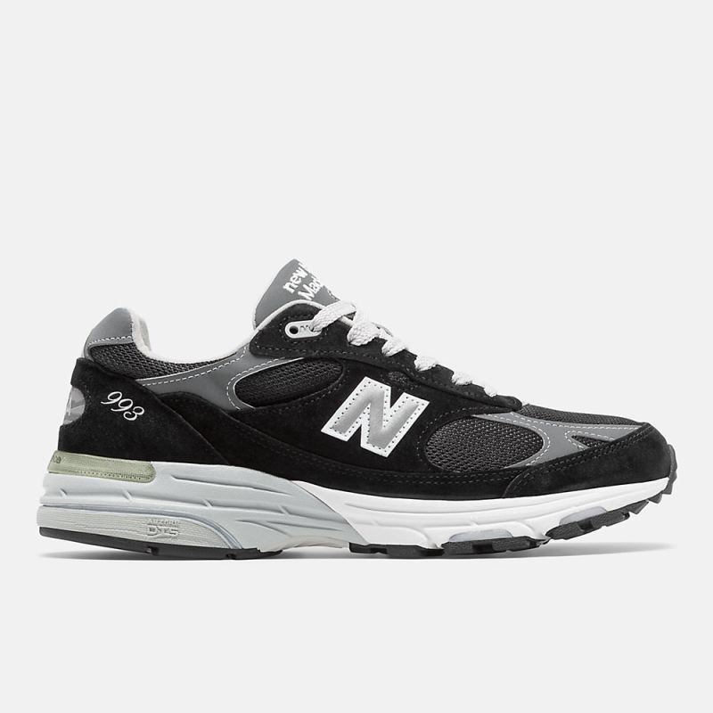 New Balance Women's Made in USA 993 Core Shoes Black