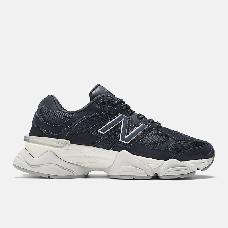 New Balance Men's 9060 Shoes Eclipse with NB Navy and Black