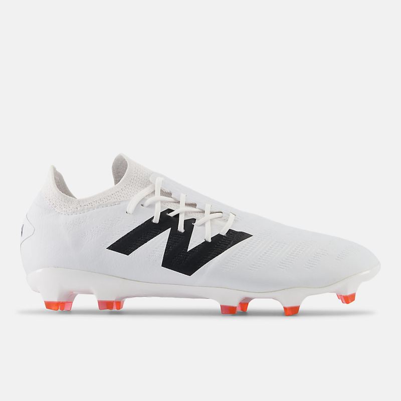 New Balance Women's FURON DESTROY FG V7+ Shoes White with Black