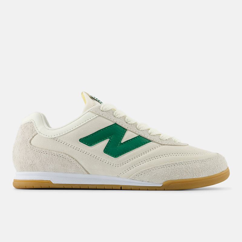 New Balance Men's RC42 Shoes Sea Salt with Classic Pine