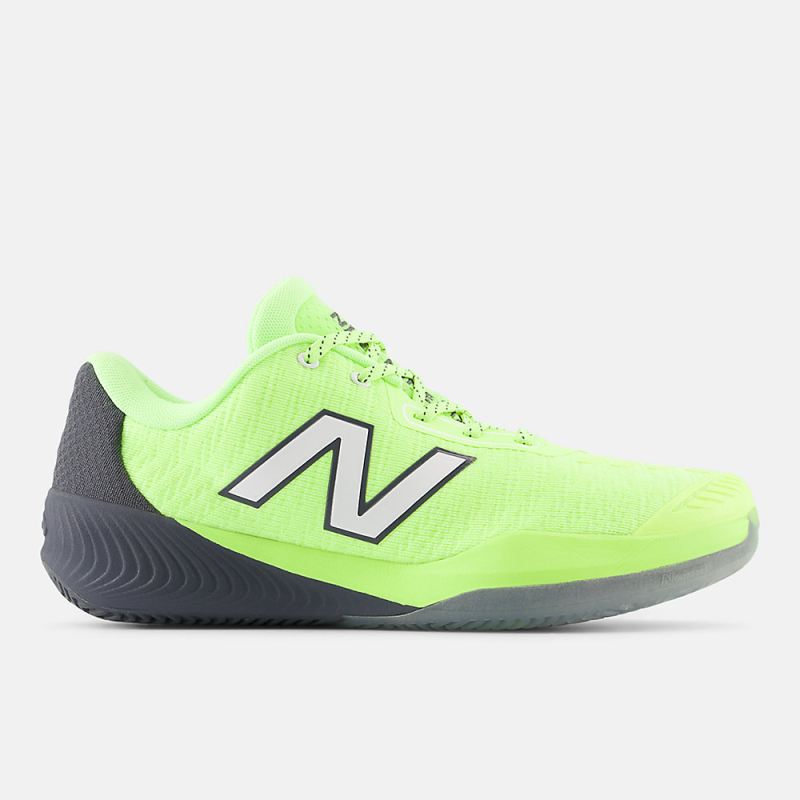 New Balance Men's FuelCell 996v5 Clay Shoes Bleached Lime Glo wi