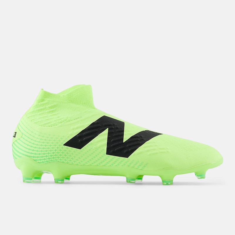 New Balance Men's TEKELA MAGIA FG V4+ Shoes Bleached Lime Glo wi