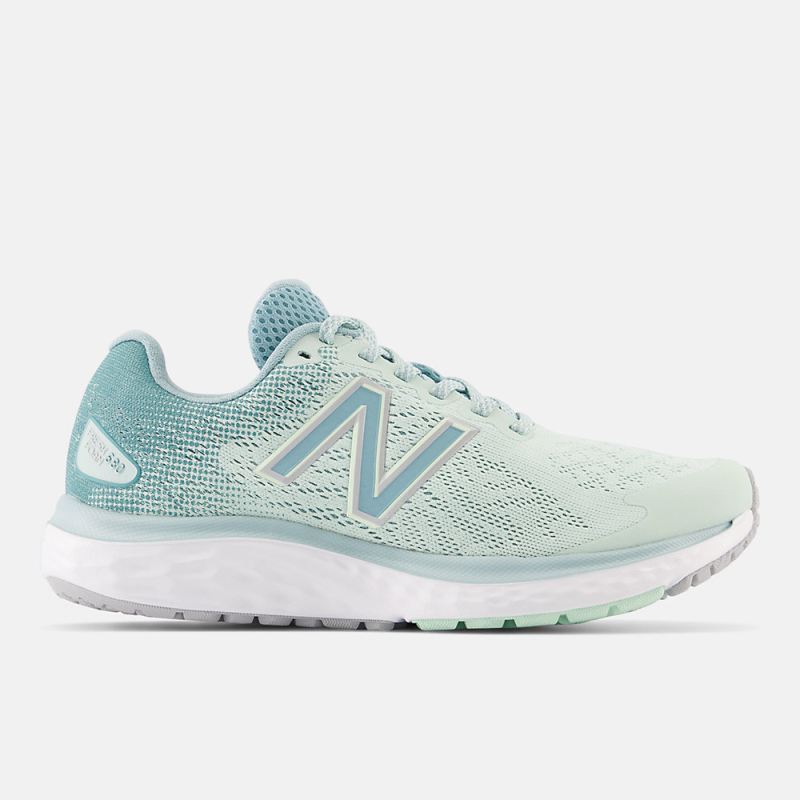 New Balance Women's Fresh Foam 680v7 Shoes Light Moonstone with