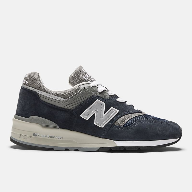 New Balance Men's Made in USA 997 Core Shoes Navy