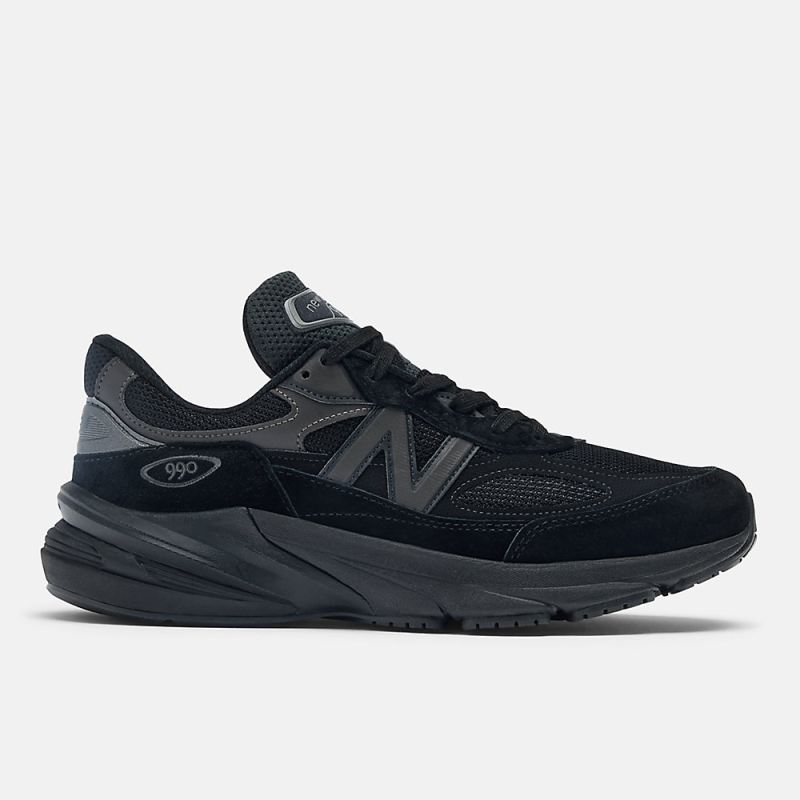 New Balance Women's Made in USA 990v6 Shoes Black