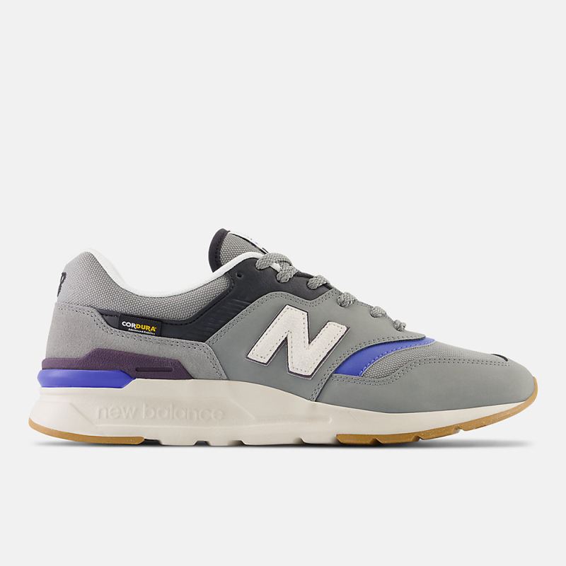 New Balance Men's 997H Shoes Harbor Grey with Marine Blue