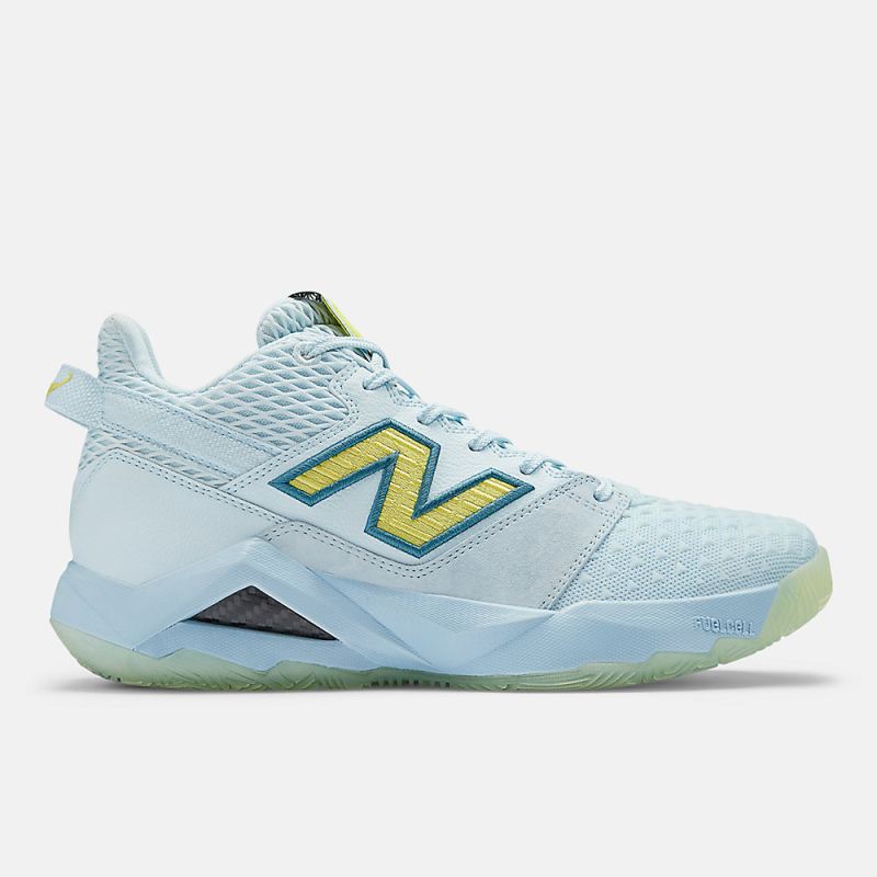 New Balance Men's Coco CG2 Shoes Quarry Blue with Firefly and Ch