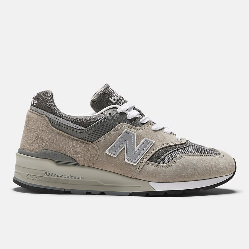 New Balance Men's Made in USA 997 Core Shoes Grey