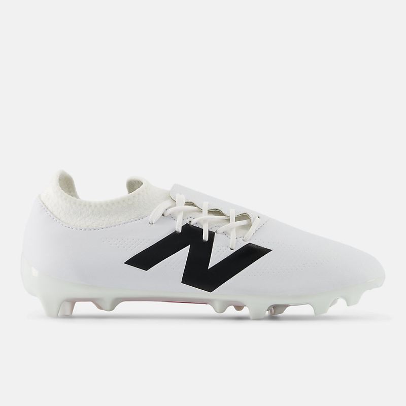 New Balance Men's FURON DISPATCH FG V7+ Shoes White with Black a