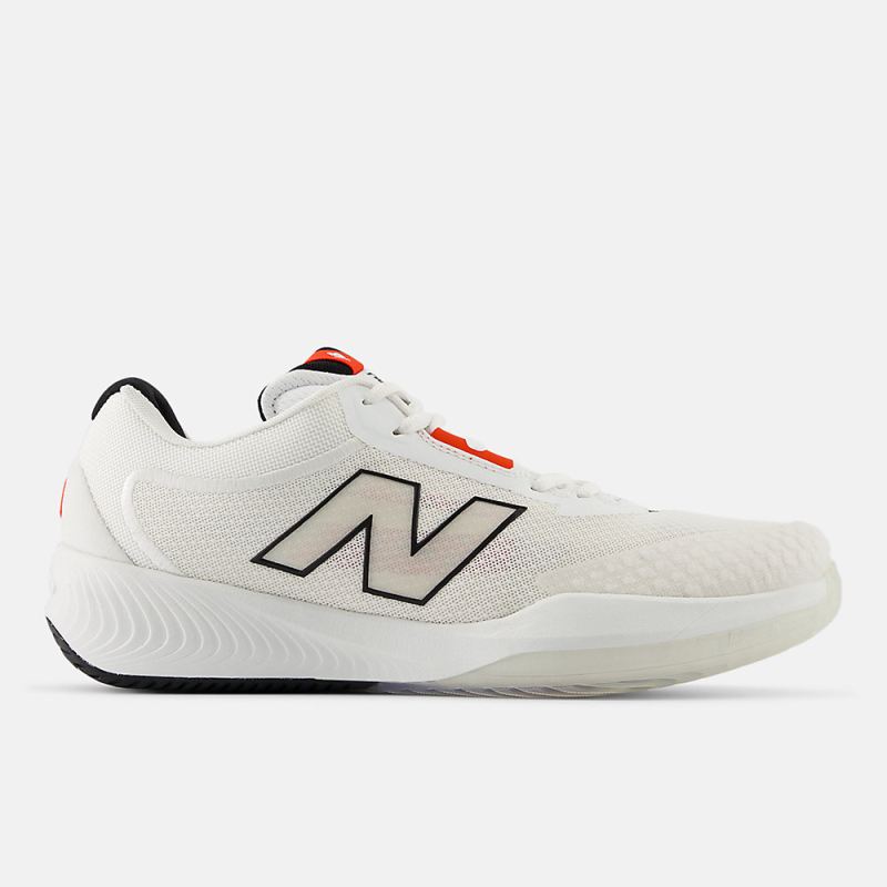 New Balance Men's FuelCell 996v6 Shoes White with Black and Team