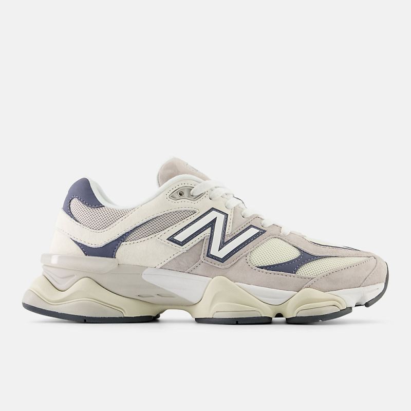 New Balance Women's 9060 Shoes Moonrock with Linen and Dark Arct