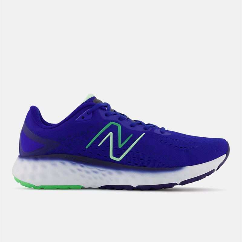 New Balance Men's Fresh Foam Evoz v2 Shoes Blue with Vibrant Spr