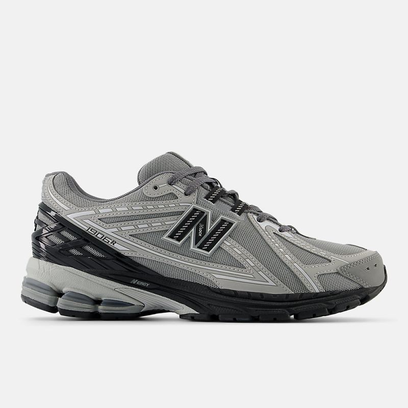 New Balance Men's 1906R Shoes Castlerock with Rain Cloud and Bla