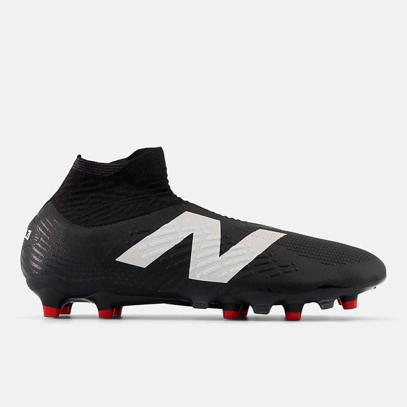 New Balance Men's TEKELA PRO FG V4+ Shoes Black with White and T