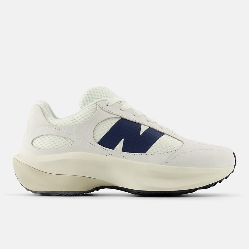 New Balance Women's WRPD Runner Shoes Sea Salt with NB Navy