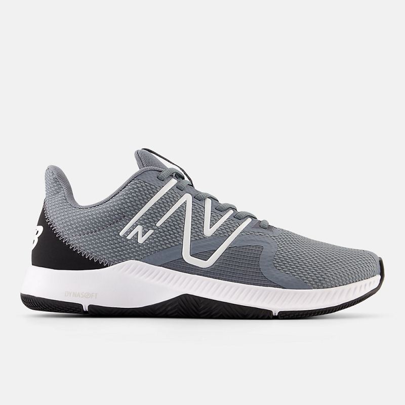 New Balance Men's DynaSoft TRNR V2 Shoes Titanium with White and