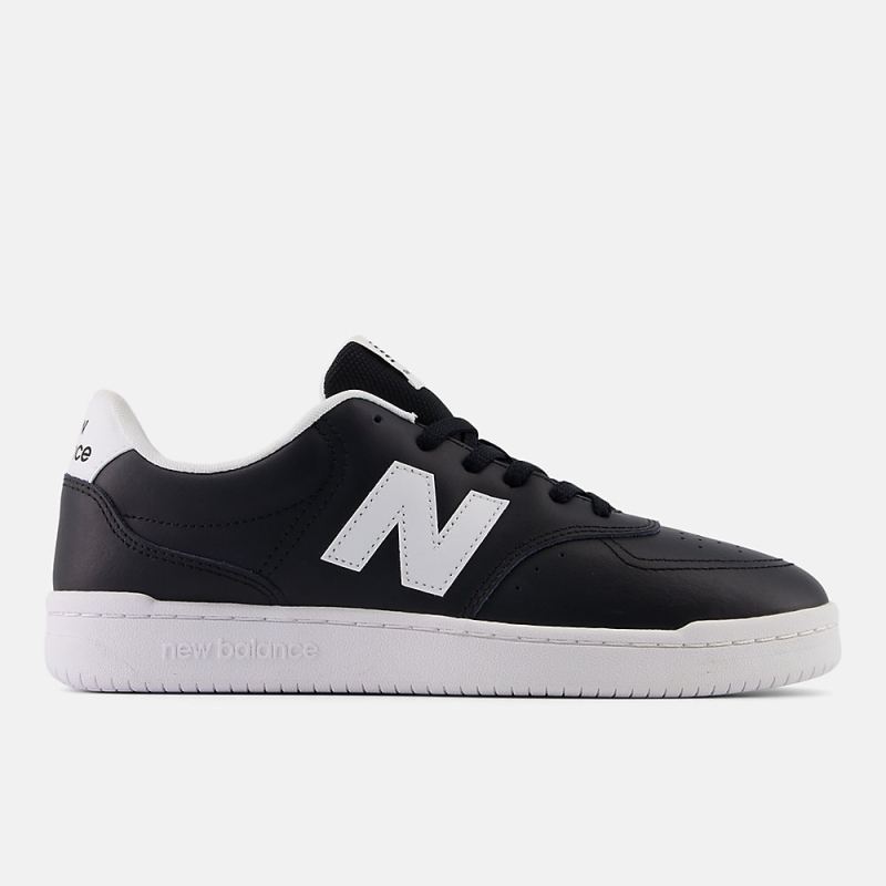 New Balance Men's BB80 Shoes Black with White