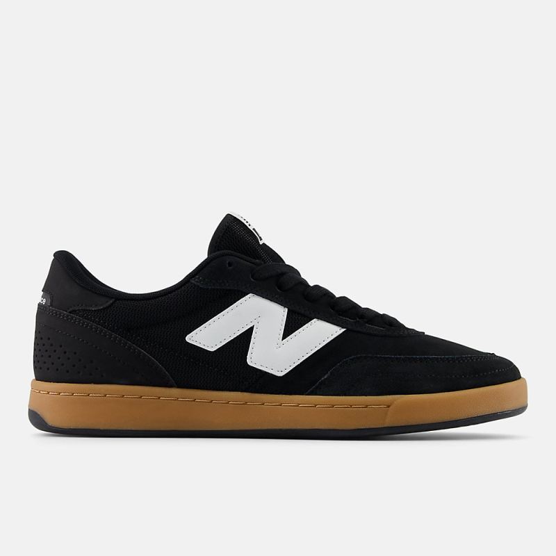 New Balance Men's NB Numeric 440 V2 Shoes Black with White