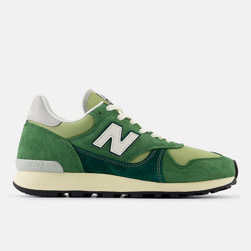 New Balance Men's 475 Shoes Everglade Green with Mallard Green a