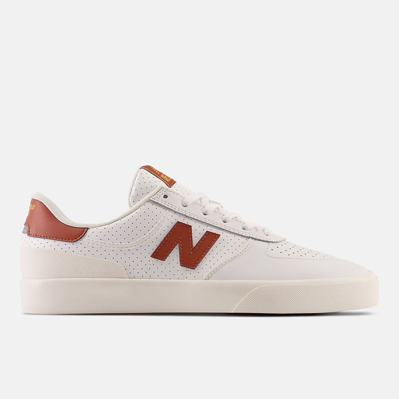 New Balance Men's NB Numeric 272 Shoes White with Copper