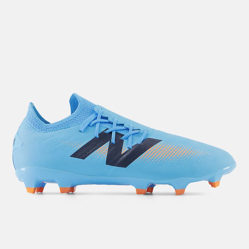 New Balance Men's FURON DESTROY FG V7+ Shoes Team Sky Blue with