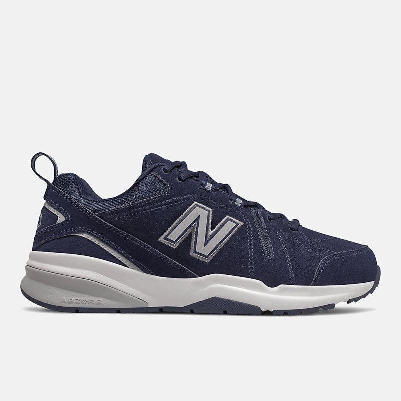 New Balance Men's 608v5 Shoes Pigment with Gunmetal and Silver M