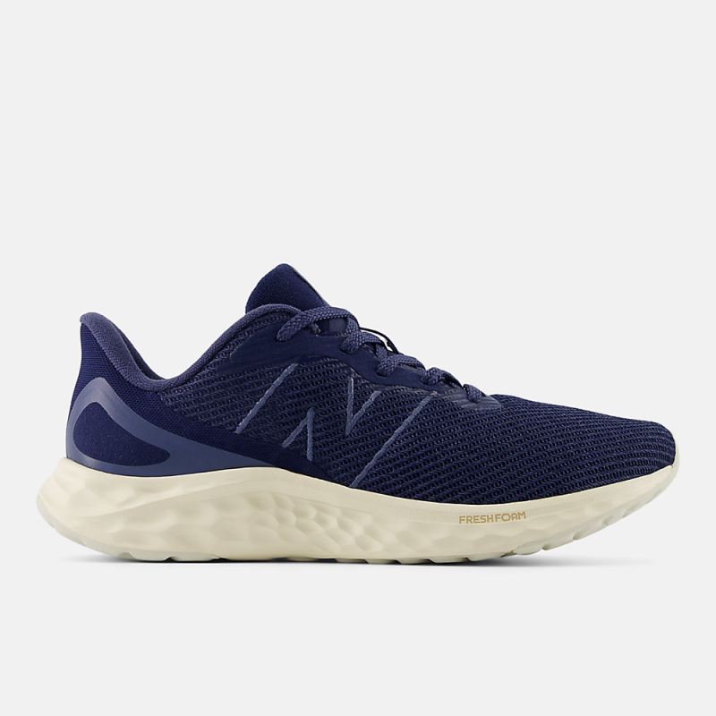 New Balance Men's Fresh Foam Arishi v4 Shoes NB Navy with Vintag