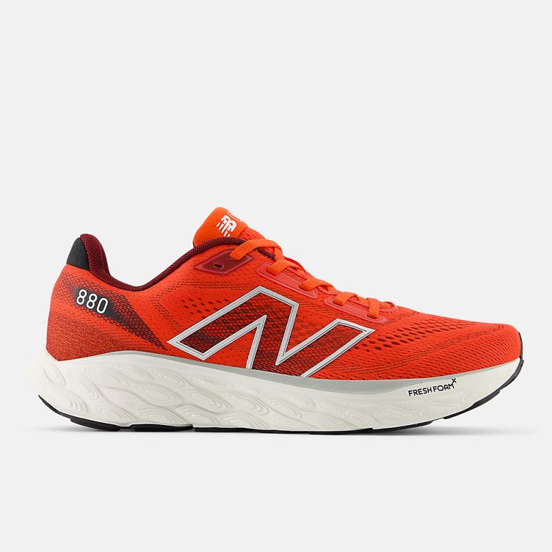 New Balance Men's Fresh Foam X 880v14 Shoes Neo Flame with Mercu