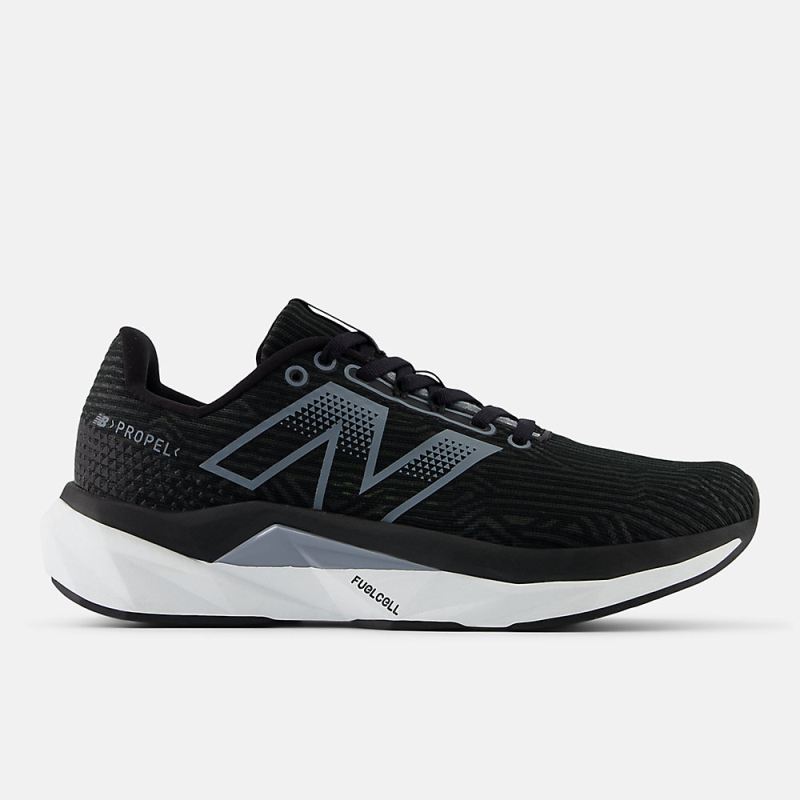 New Balance Women's FuelCell Propel v5 Shoes Black with Steel an