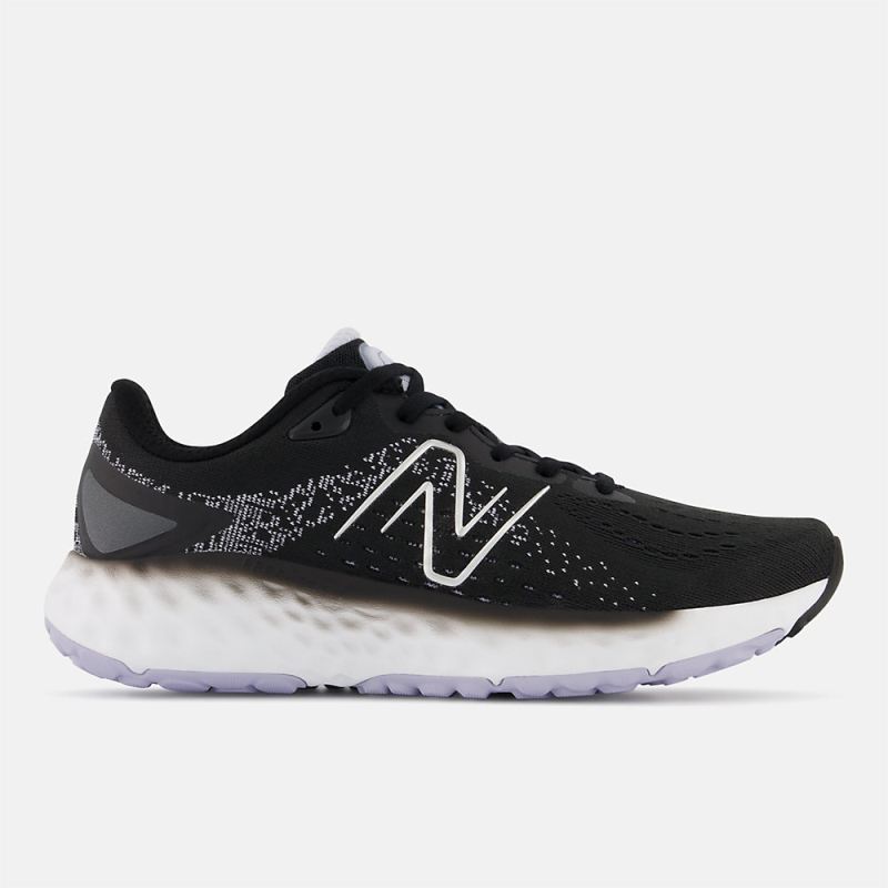 New Balance Women's Fresh Foam Evoz v2 Shoes Black with White