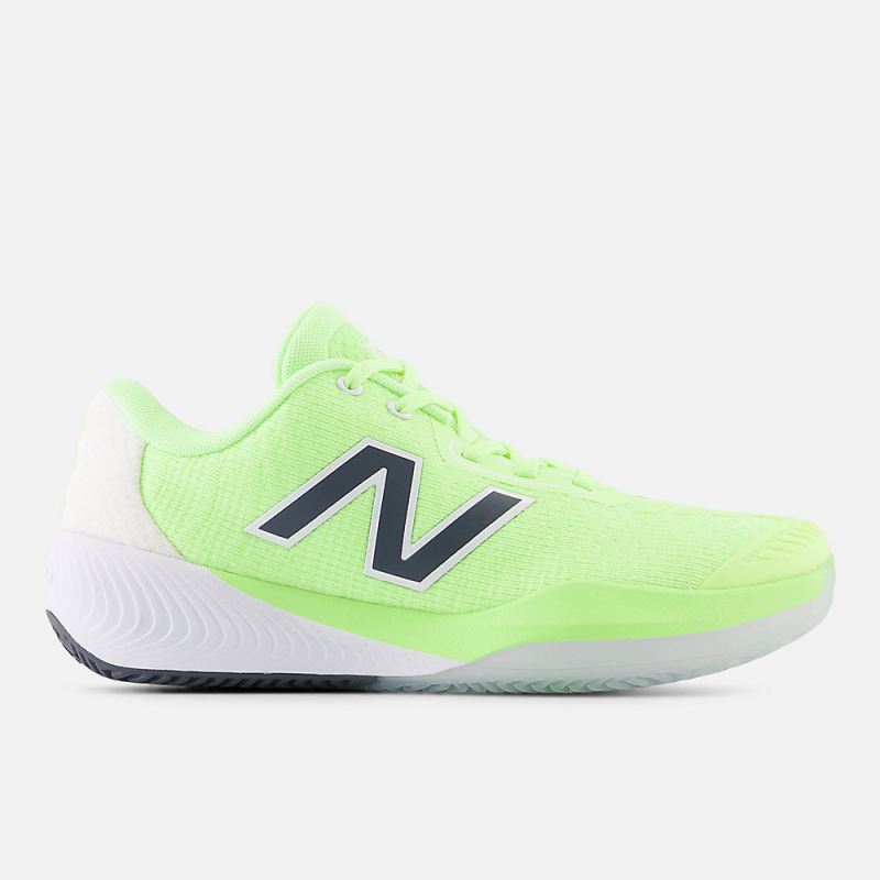 New Balance Men's FuelCell 996v5 Clay Shoes Bleached Lime Glo wi