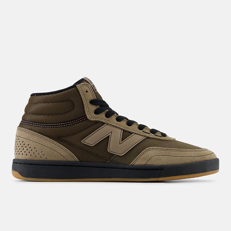 New Balance Men's NB Numeric 440 High V2 Shoes Mushroom with Bla