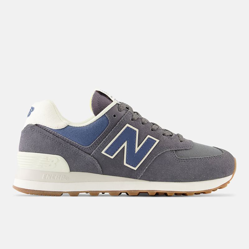 New Balance Women's 574 Shoes Magnet with Vintage Indigo and Ang