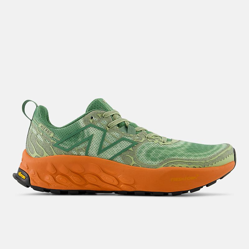 New Balance Women's Fresh Foam X Hierro v8 Shoes Everglade Green