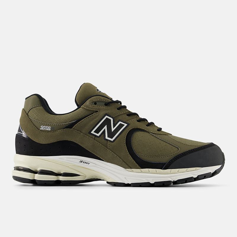 New Balance Men's 2002RX Shoes Dark Camo with Black and Turtledo