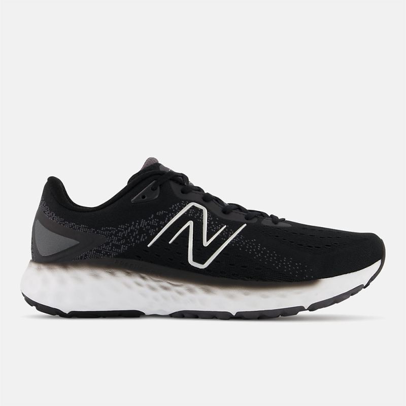 New Balance Men's Fresh Foam Evoz v2 Shoes Black with White