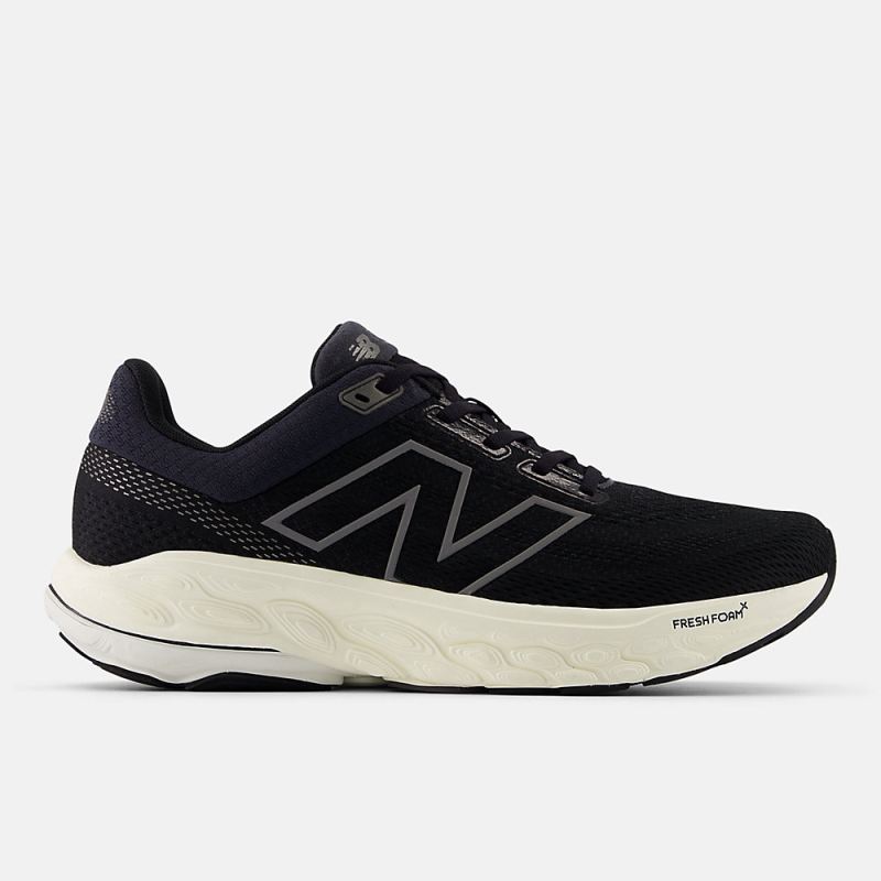 New Balance Men's Fresh Foam X 860v14 Shoes Black with Phantom a