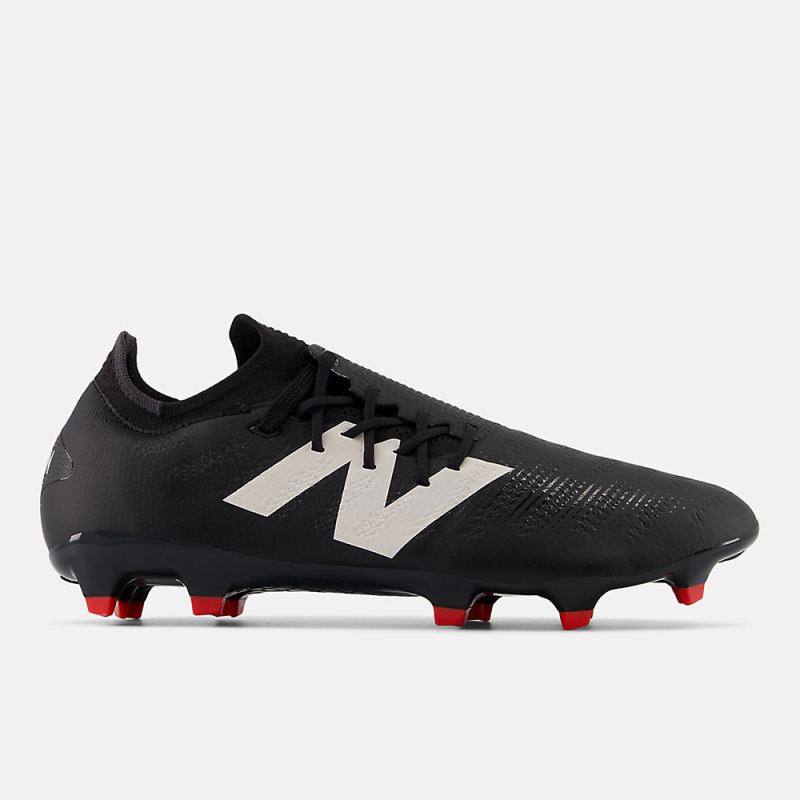 New Balance Women's FURON PRO FG V7+ Shoes Black with White and