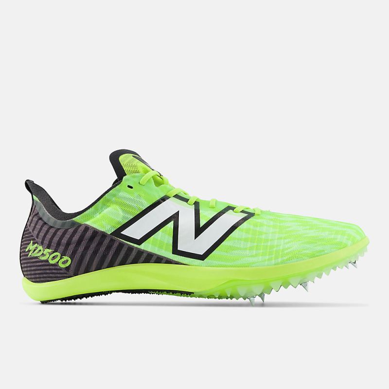 New Balance Men's FuelCell MD500 V9 Shoes Thirty Watt with Black