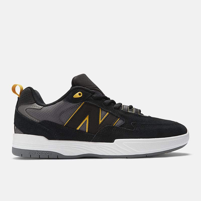 New Balance Men's NB Numeric Tiago Lemos 808 Shoes Black with Ye