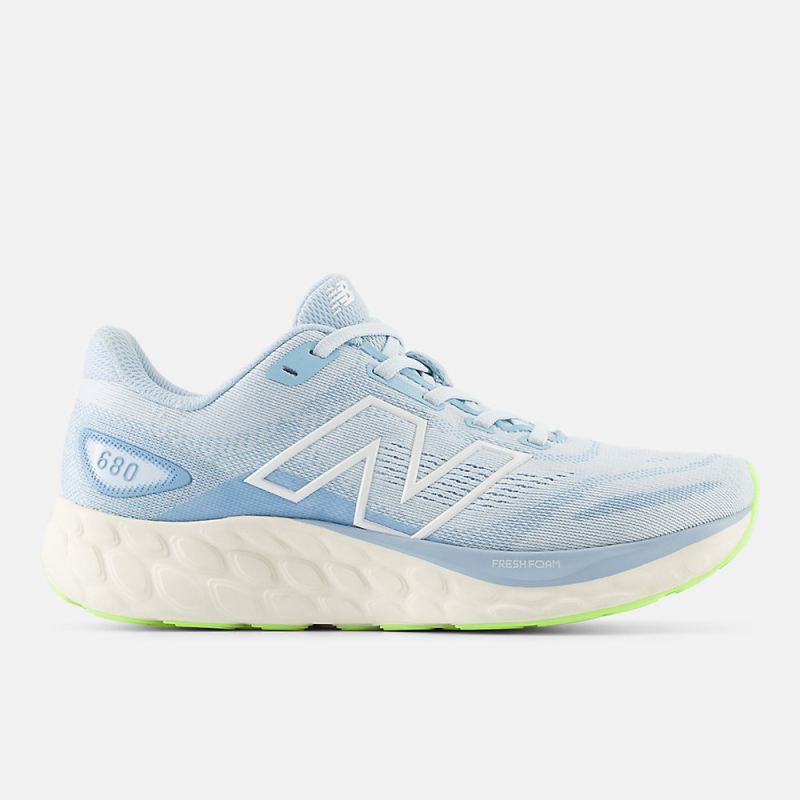 New Balance Women's Fresh Foam 680 v8 Shoes Quarry Blue with Chr