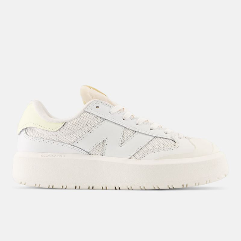 New Balance Men's CT302 Shoes White with Dawn Glow and Sea Salt