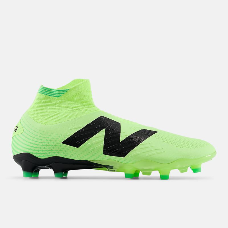 New Balance Men's TEKELA PRO FG V4+ Shoes Bleached Lime Glo with