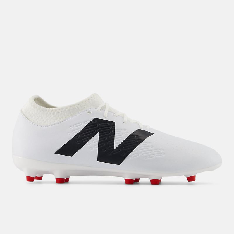 New Balance Men's TEKELA MAGIQUE FG V4+ Shoes White with Black a