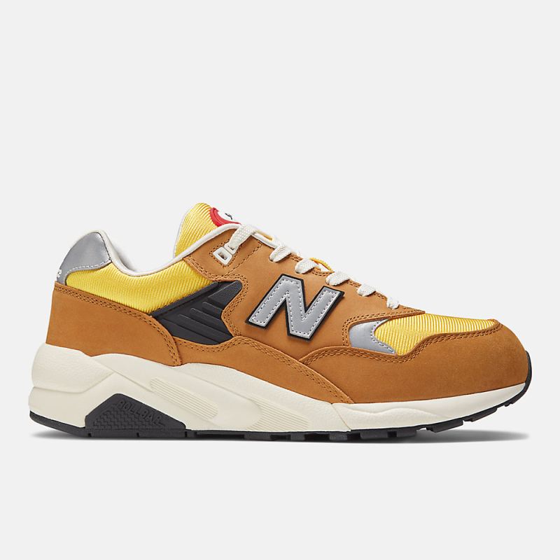 New Balance Men's 580 Shoes Workwear with Honeycomb and Raw Cash