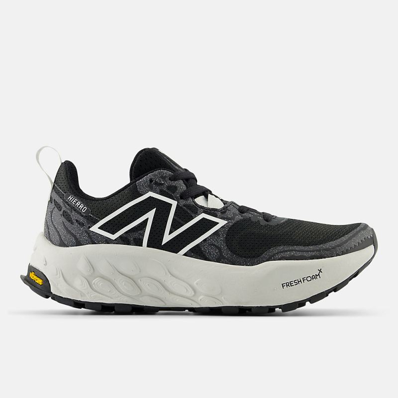 New Balance Women's Fresh Foam X Hierro v8 Shoes Black with Sea