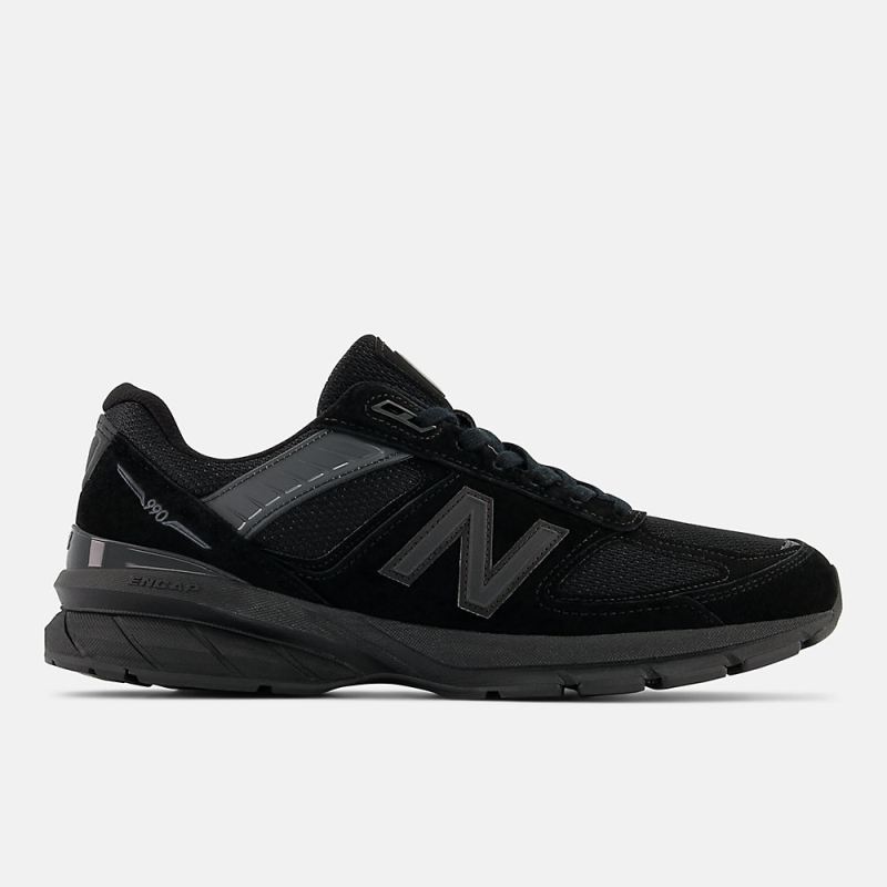 New Balance Men's MADE in USA 990v5 Shoes Black